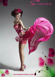 Collection 2010 of Atelier Simon - combination of retro aristocratism and contemporary youthful style