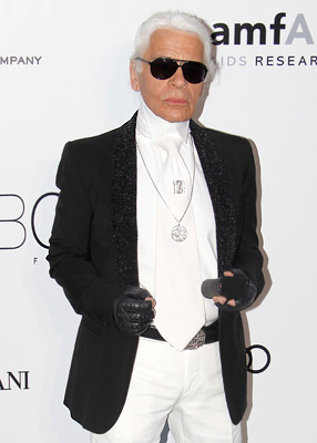 Fashion Designer Karl Lagerfeld