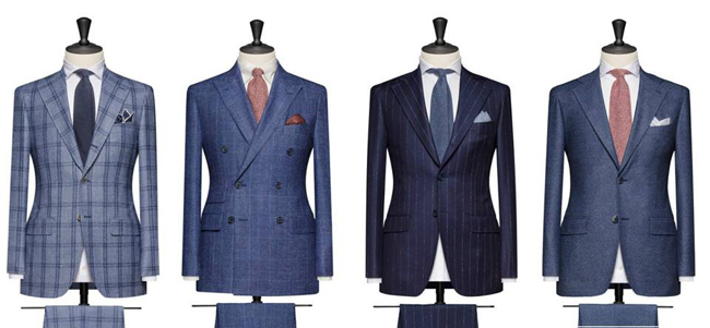 Bespoke suits by Tailor made London