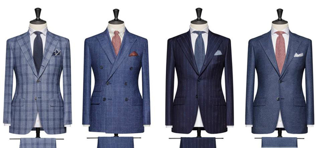 Bespoke suits by Tailor made London
