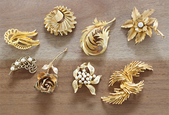 Vintage brooches