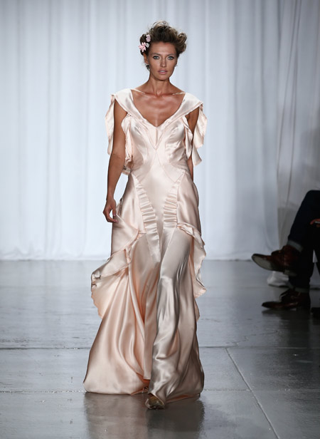 Zac Posen presented his new collection Spring/Summer 2014 at Mercedez Benz Fashion Week