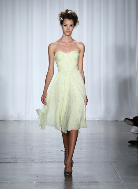 Zac Posen presented his new collection Spring/Summer 2014 at Mercedez Benz Fashion Week