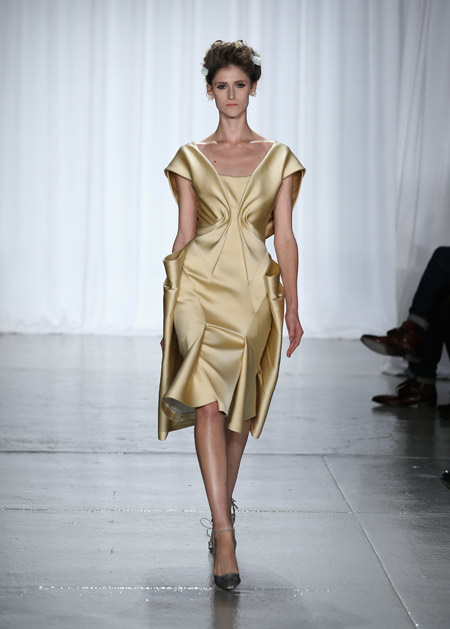 Zac Posen for Spring 2014 at Mercedez Benz Fashion Week